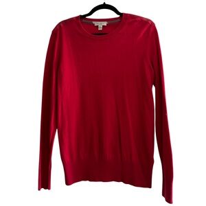 BURBERRY BRIT- Men’s Cashmere Crewneck Red Sweater / Tunic ❤️